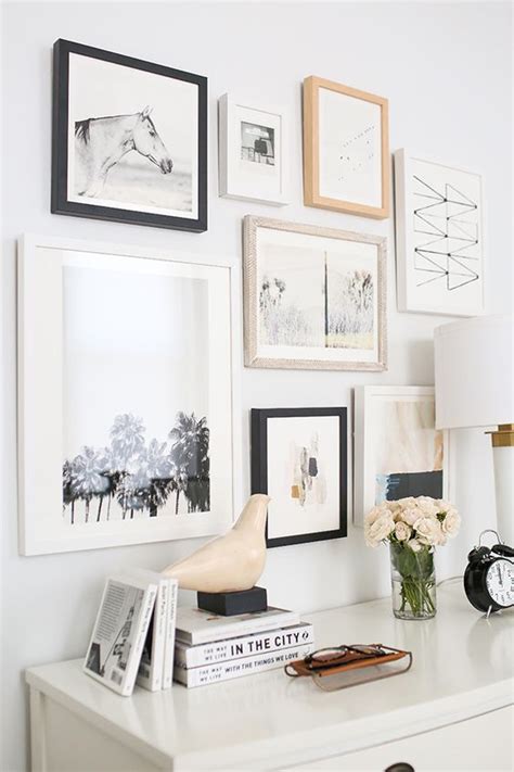 How To Create An Art Gallery Wall: 5 Tips And 25 Ideas - Shelterness