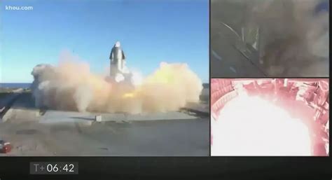 SpaceX Test Flight Ends With Fiery Explosion In South Texas