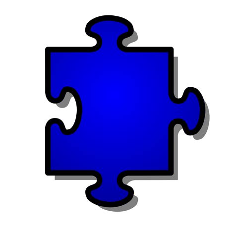 Blue Jigsaw Piece PNG, SVG Clip art for Web - Download Clip Art, PNG ...