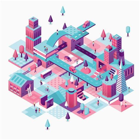 THE CREATIVE HOUSE - #52Artists on Behance | Isometric design ...