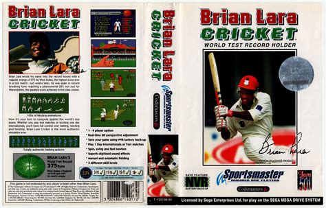 Brian lara cricket game genesis - xlnimfa