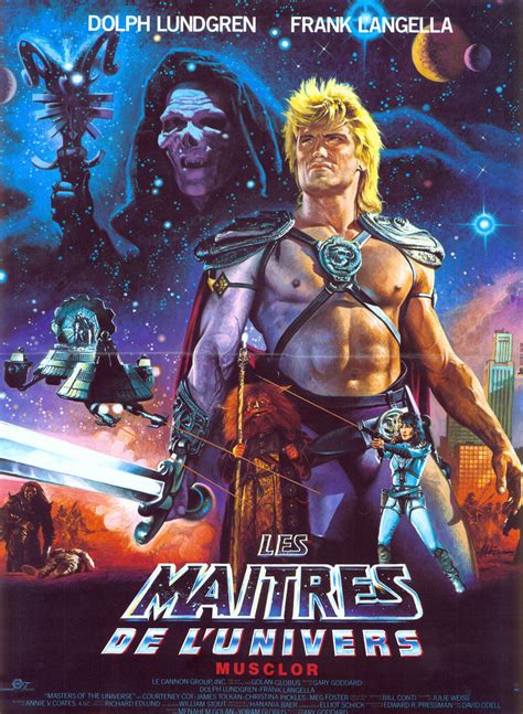 MASTERS OF THE UNIVERSE Movie Poster 1987 He-Man | eBay