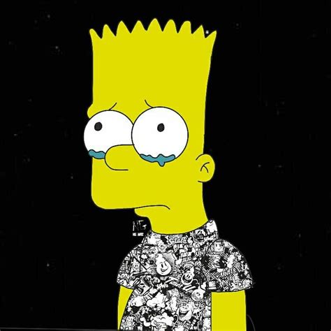 Bart Simpson Sad - 800x800 - Download HD Wallpaper - WallpaperTip