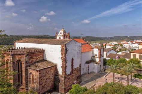 Silves Cathedral in Silves in the Algarve Region of Portugal Stock Photo - Image of church ...