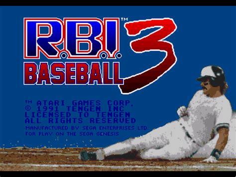 RBI Baseball 3 Download - GameFabrique