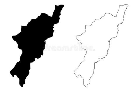 Adamawa State map vector stock vector. Illustration of administrative ...