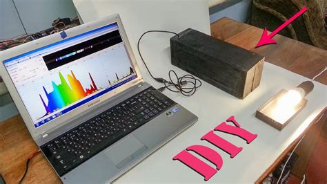 How to Make DIY Spectrometer | Optical spectrum analyzer | Light analysis - YouTube