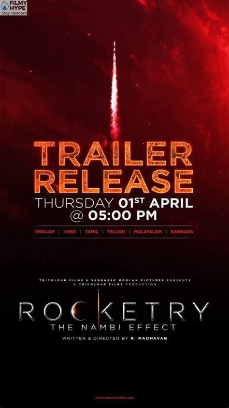 Rocketry: The Nambi Effect Trailer Release Date Out Catch Out Here | FilmyHype