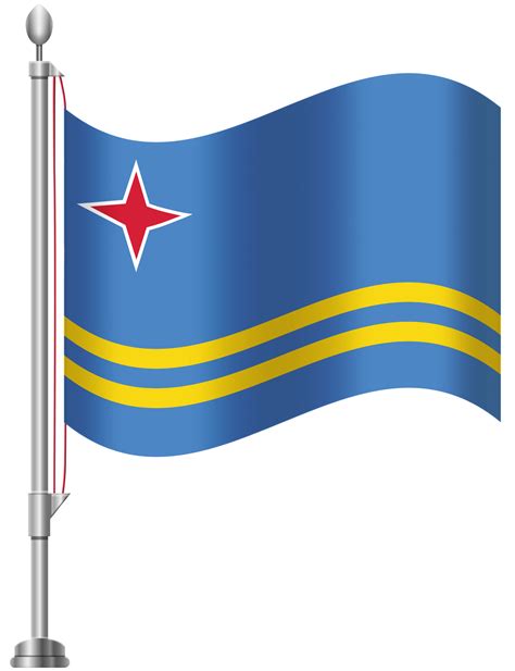 Aruba Flag PNG Clip Art