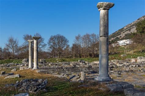 Ruins of the Ancient City of Philippi, Greece Stock Image - Image of hellenic, antique: 108555363