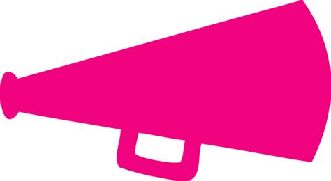 Pink Megaphone - Pink Megaphone Clipart - Png Download - Full Size ...