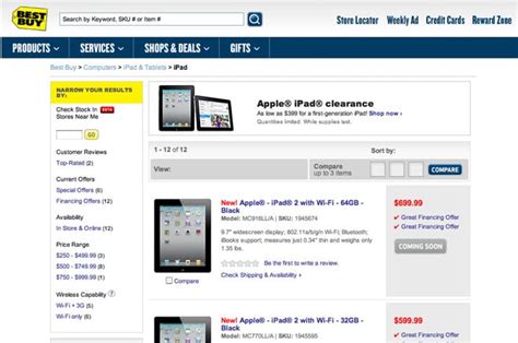 Where to buy an iPad 2 on March 11