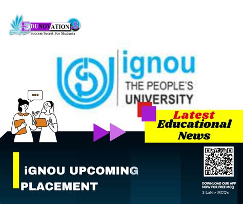 IGNOU UPCOMING PLACEMENT - Edunovations