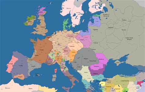 Need a map of Europe/the World in the mid-1300s | alternatehistory.com