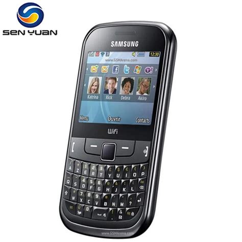 Original Samsung Ch@t 335 S3350 cell phone mobile phone 2.4inch qwerty ...