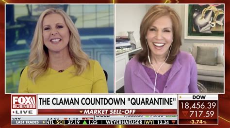 Liz Claman Becomes Third Fox Business Host to Quarantine