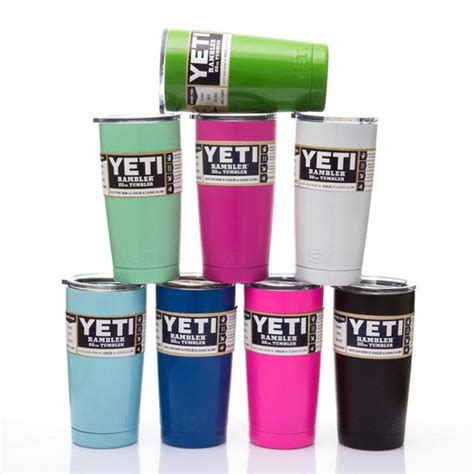 20oz Yeti Rambler Color Yeti Rambler Yeti Rambler with Decal