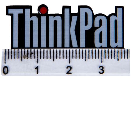 Lenovo ThinkPad sticker logo 37 x 14 mm