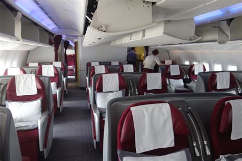 Flight Review: Qatar Airways Business Class Boeing 77W Doha (DOH) to ...