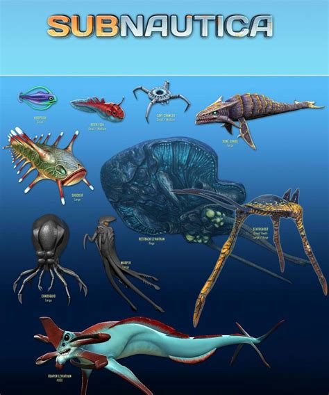 Subnautica faune 2 | Subnautica creatures, Creature concept art, Subnautica concept art