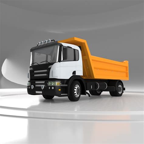 Tipper Truck V03 Model - TurboSquid 1730881