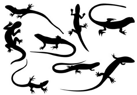 Lizard clipart silhouette, Picture #174938 lizard clipart silhouette ...