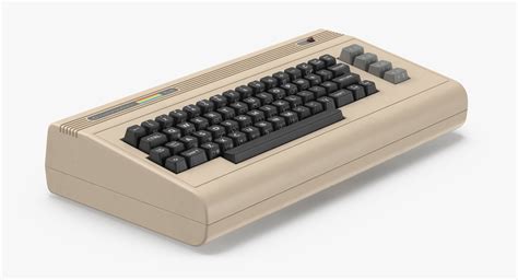 3d commodore 64 keyboard