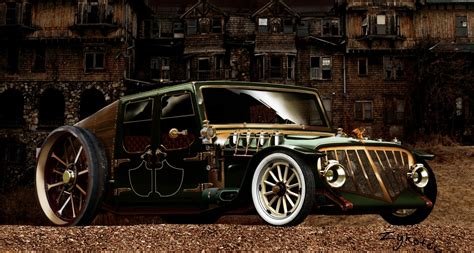 Steampunk cars