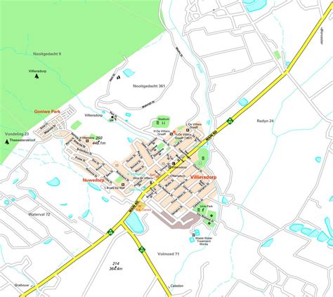 Villiersdorp Map by MapStudio | Avenza Maps