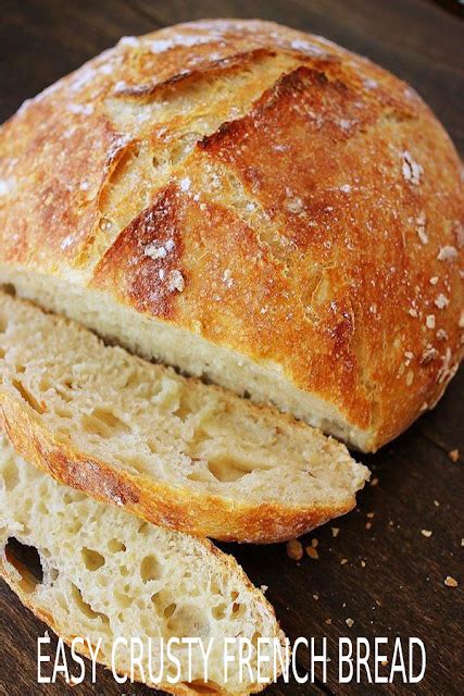 EASY CRUSTY FRENCH BREAD - happy cook