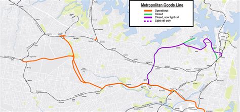 Dulwich Hill Light Rail Map