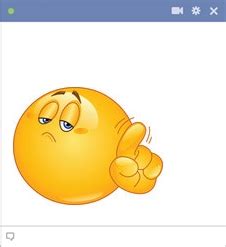 Wagging His Finger | Symbols & Emoticons