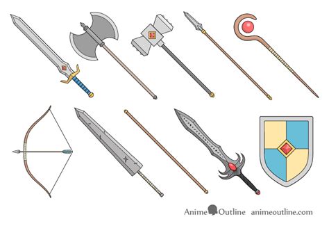 Types Of Anime Weapons