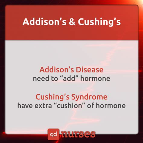 Addison’s & Cushing’s | QD Nurses