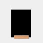QR Code Business Logo Black Minimalist Business Holder | Zazzle