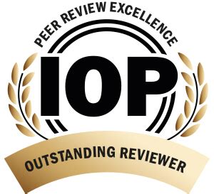 Outstanding Review Logo 2023 (003) - IOPscience - Publishing Support