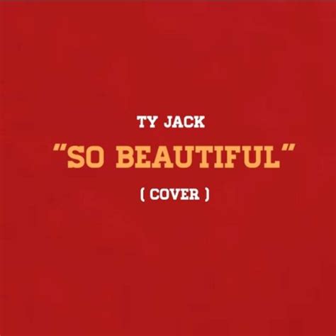 Stream SO BEAUTIFUL-Musiq Soulchild cover by Ty Jackson | Listen online ...