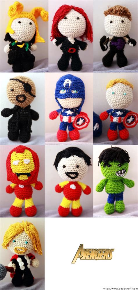 The Avengers Dolls! by Nissie on DeviantArt