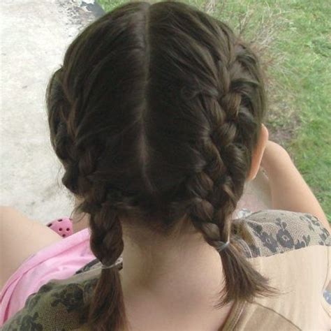 How to Make Two French Braids By Yourself | French braid short hair ...