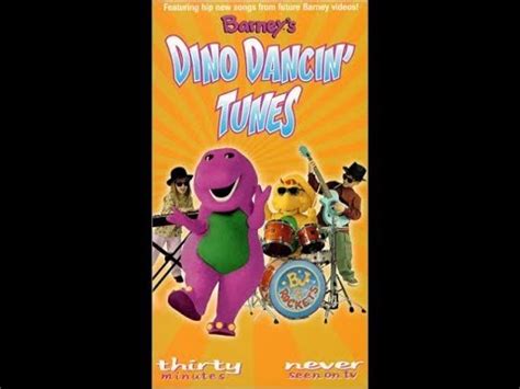 Barney Dino Dance Tunes VHS