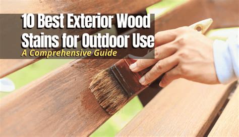 10 Best Exterior Wood Stains for Outdoor Use in 2024 - The Backyard Pros