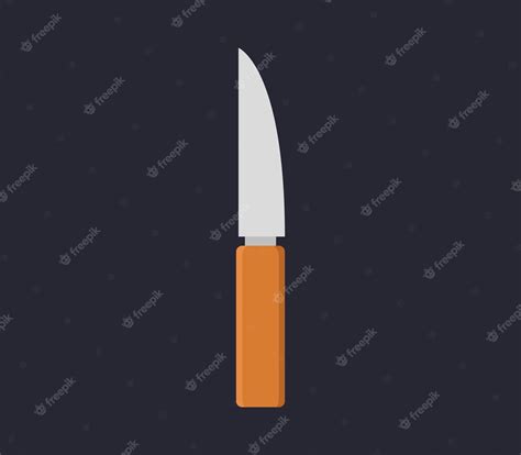 Premium Vector | Kitchen knife