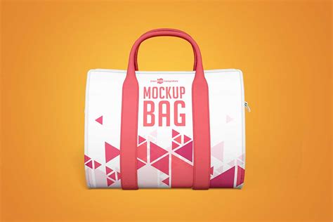 Free Download Vibrant Handbag Mockup in PSD - Designhooks