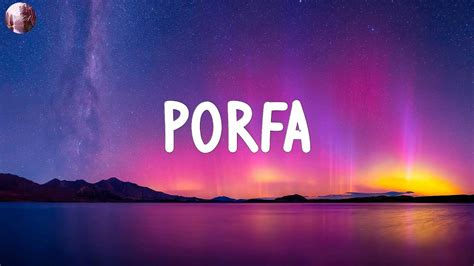 Feid - PORFA (LETRA/LYRICS) - YouTube