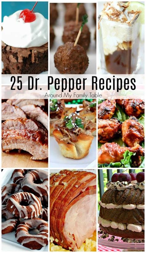 25 Dr. Pepper Recipes - Around My Family Table