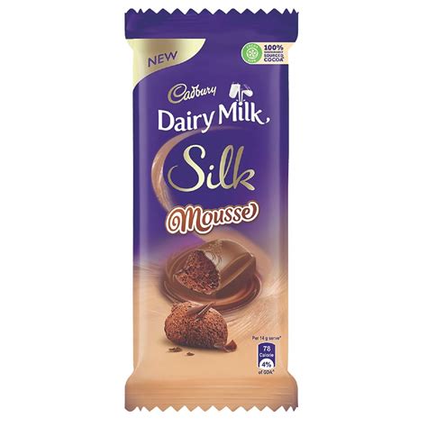 Cadbury Dairy Milk Silk Mousse Chocolate Bar, 6 x 50 g 470/- Bisarga: Online Supermarket In ...