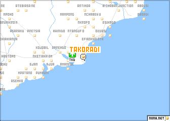 Takoradi (Ghana) map - nona.net