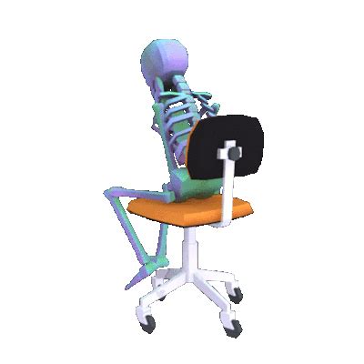 Skeleton Waiting GIFs | GIFDB.com