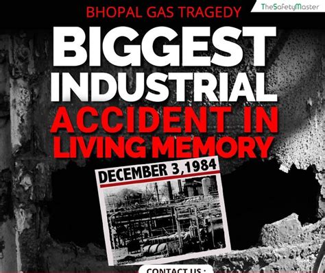 BHOPAL GAS TRAGEDY - TSM TheSafetyMaster Private Limited