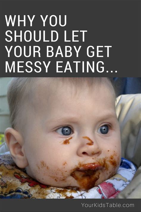 Why You Should Let Your Baby (or toddler) Get Messy Eating | Baby ...